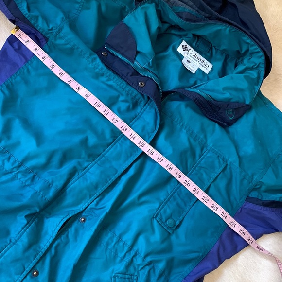 Vintage 90s COLUMBIA Sportswear Co. “Long’s Peak” SNOWBOARD / SKI Jacket Shell - Picture 12 of 16